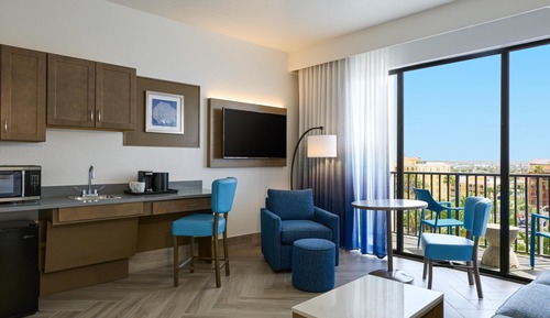 Suite, 2 camas de matrimonio, bañera (Mobility & Hearing)
