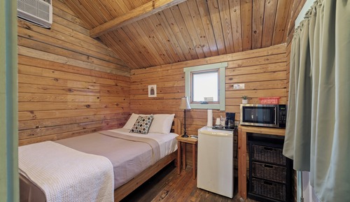 Cabaña Confort, 1 cama de matrimonio, vistas a la montaña