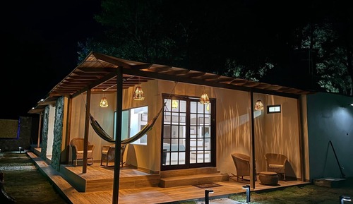 Habitación cuádruple estándar, 2 camas dobles, patio