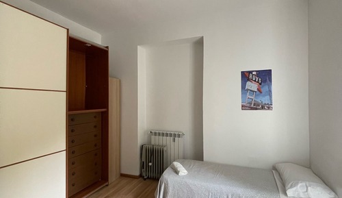 Apartamento clásico, balcón