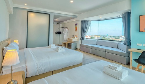 Habitación triple de lujo