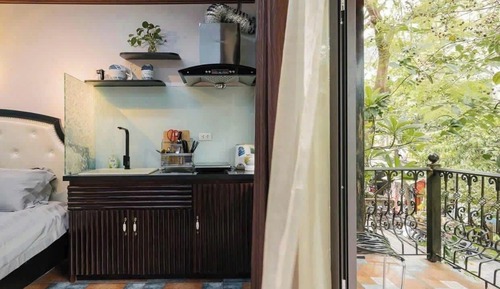 Habitación familiar doble, 2 habitaciones, balcón, vistas a la ciudad