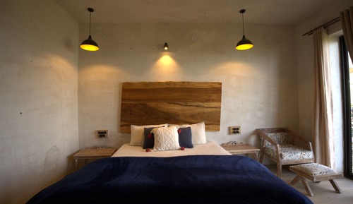 Habitación básica doble, vistas al jardín