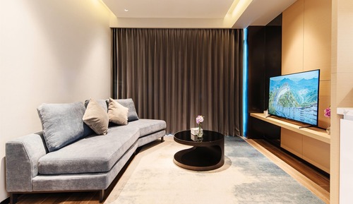 Two-Bedroom Deluxe Suite with Sea View