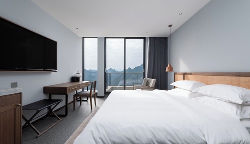 Habitación estándar doble, balcón, vistas al valle