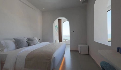Habitación clásica doble, vistas al mar