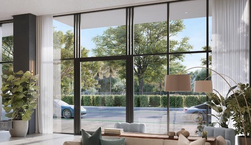 Apartamento de lujo, balcón