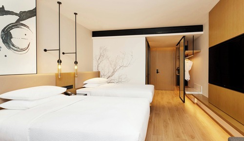 Habitación estándar, 2 camas individuales, vistas a la ciudad