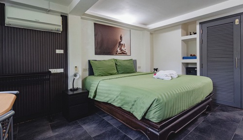 Apartamento superior, vistas al jardín