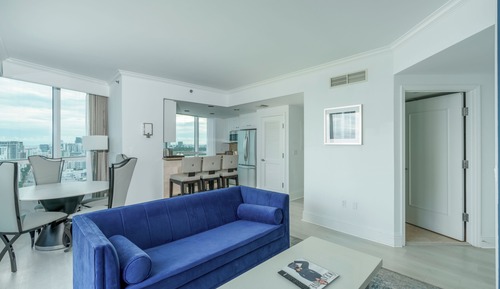 Apartamento, 1 habitación, vistas parciales al mar