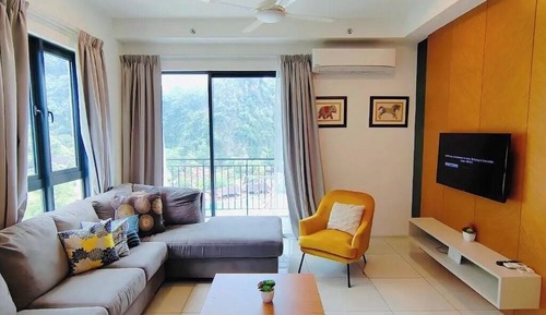 Suite superior, 3 habitaciones, balcón, vistas a la laguna
