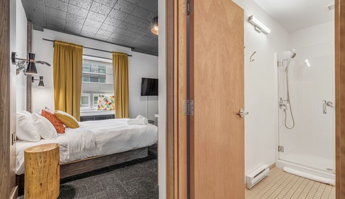 Loft, 1 cama de matrimonio, cocina básica