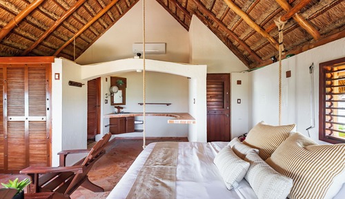 Habitación Deluxe doble, vistas parciales al mar