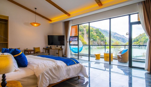 Habitación Deluxe doble, vistas al lago