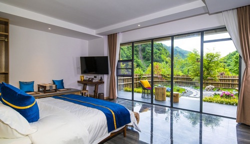 Habitación Deluxe doble, vistas al jardín