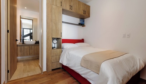 Apartamento junior, vistas a la ciudad