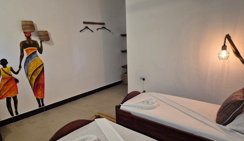 Habitación tradicional con 1 cama doble o 2 individuales