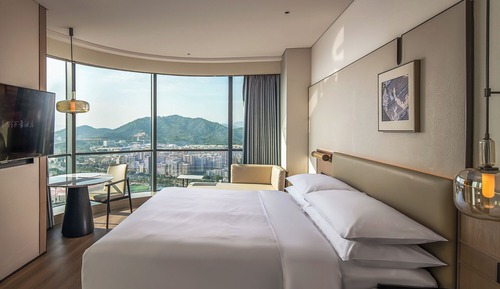 Habitación Deluxe, 1 cama de matrimonio grande, vistas al río, en esquina