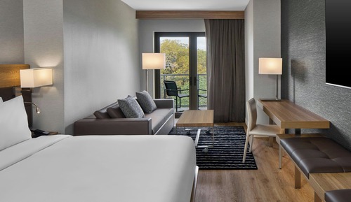 Habitación, 1 cama de matrimonio grande con sofá cama, no fumadores (Balcony)