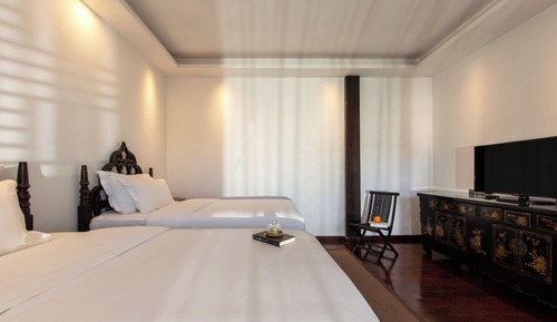 Habitación clásica con 2 camas individuales, baño privado