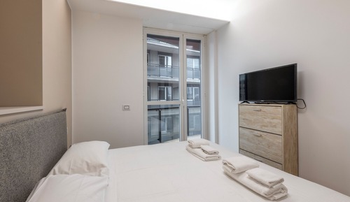 Apartamento Deluxe, balcón