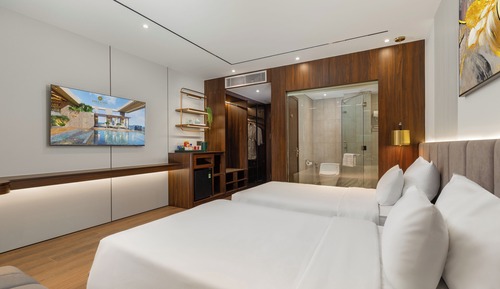 Habitación Deluxe con 2 camas individuales