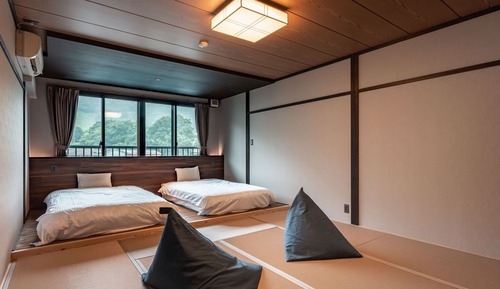 Habitación triple tradicional, no fumadores (Japanese-style,8-10 tatami, No bath)