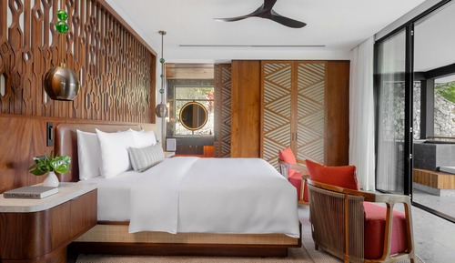 Suite, 1 cama de matrimonio grande con sofá cama, no fumadores, vistas al mar