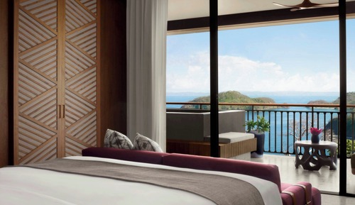 Habitación, 1 cama de matrimonio grande, no fumadores, vistas al mar