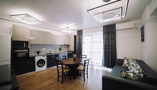 Apartamento Deluxe, vistas parciales al mar