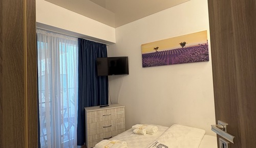Apartamento Deluxe, vistas parciales al mar