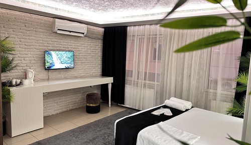 Suite estudio superior, vistas a la ciudad