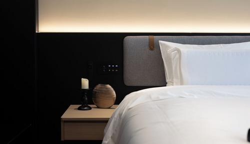 Habitación básica con 2 camas individuales
