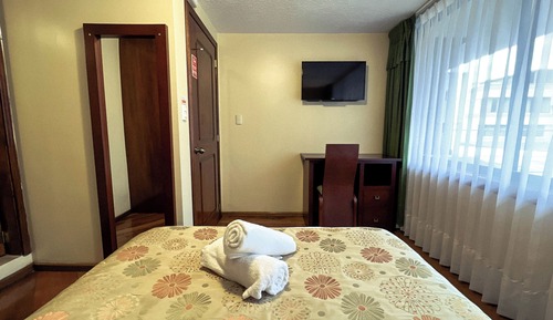 Habitación estándar doble, 1 cama doble, no fumadores, baño privado