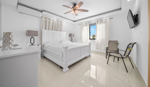 Apartamento familiar, vistas al jardín
