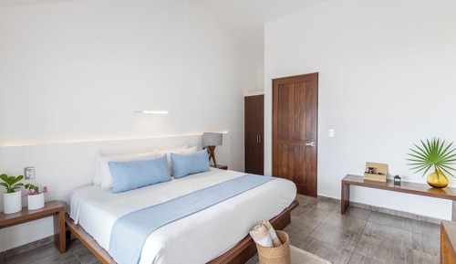 Suite de lujo, 1 cama de matrimonio grande, baño privado, vistas al mar