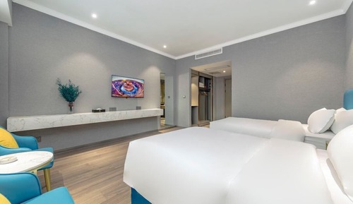 Habitación estándar con 1 cama doble o 2 individuales
