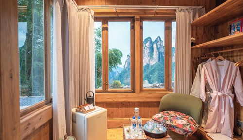 Habitación panorámica, vistas a la colina