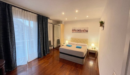 Habitación doble, baño compartido