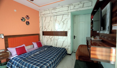 Habitación económica doble, balcón