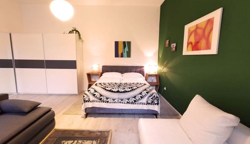Apartamento, vistas al patio