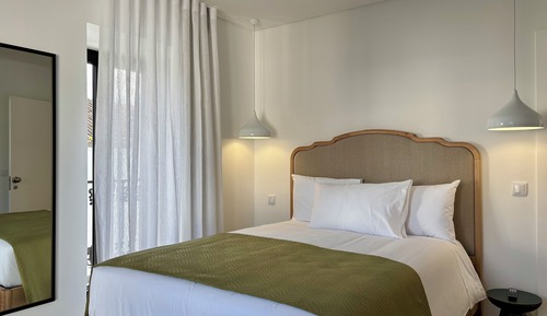Habitación doble superior, 1 cama de matrimonio, vistas al jardín