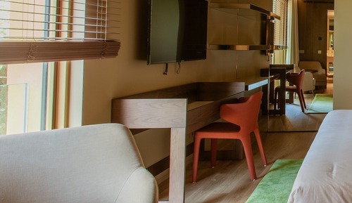 Habitación doble superior, vistas al jardín