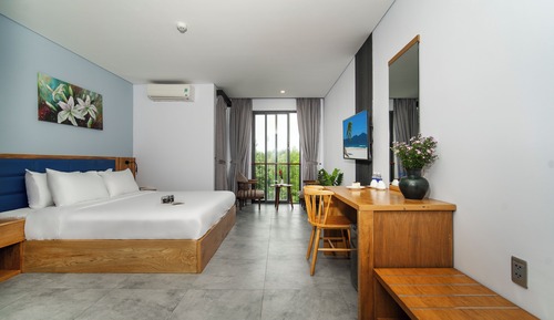 Habitación doble, no fumadores, balcón