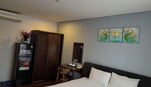 Estudio Deluxe, acceso a la piscina