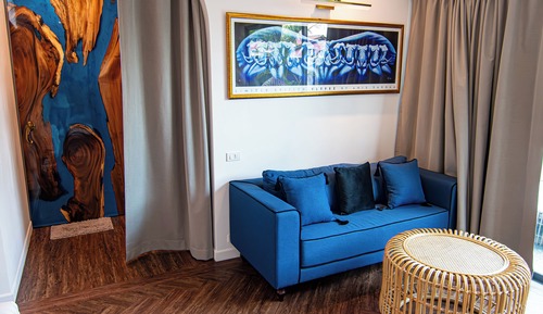 Habitación junior doble, vistas al jardín