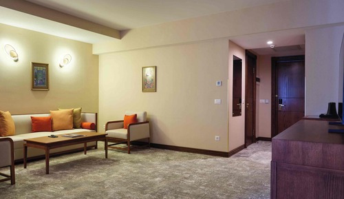 Suite junior, balcón, vistas al parque