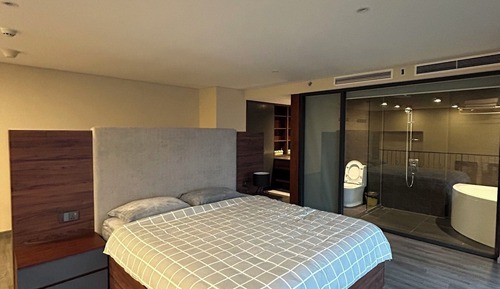 Dúplex Deluxe, balcón, vistas a la ciudad