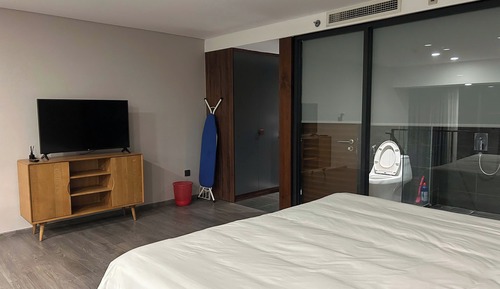 Dúplex Deluxe, balcón, vistas a la ciudad