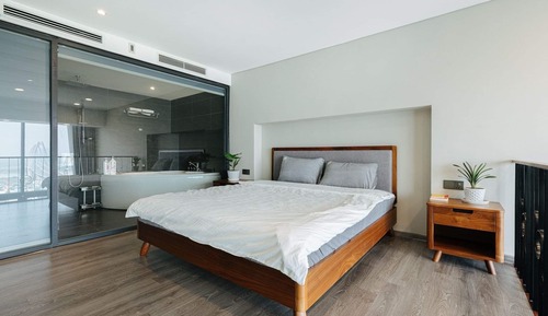 Dúplex Deluxe, balcón, vistas a la ciudad